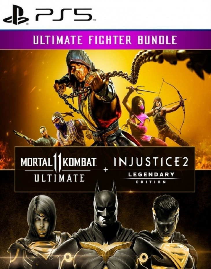 MORTAL KOMBAT 11 ULTIMATE + INJUSTICE 2 LEG PS5 CUENTA PRIMARIA