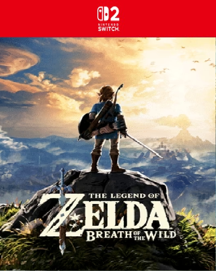 The Legend of Zelda: Breath of the Wild - Nintendo Switch 2 CUENTA SECUNDARIA