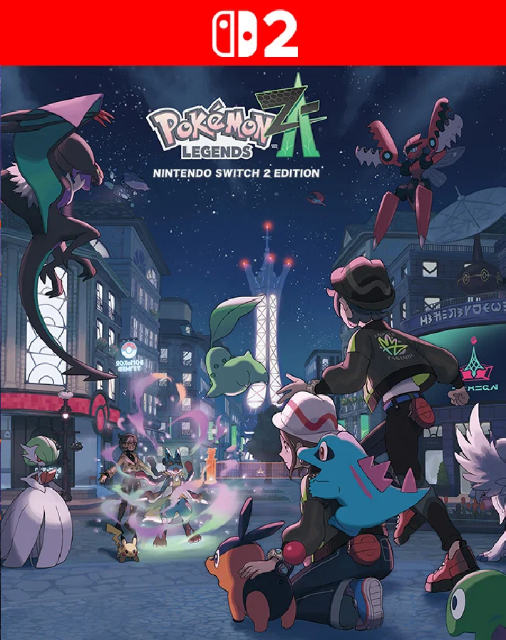 Pokémon Legends: Z-A - Nintendo Switch 2 Exclusivo Cuenta Secundaria